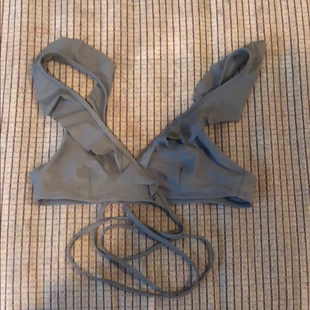 Aerie wrap bikini top